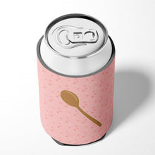 Load image into Gallery viewer, Wooden Spoon Pink Can or Bottle Hugger BB7270CC