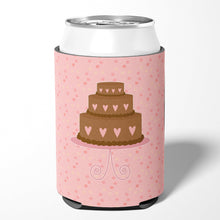 Load image into Gallery viewer, Heart Cake 3 Tier Pink Can or Bottle Hugger BB7273CC