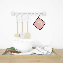 Load image into Gallery viewer, Decorative Cake 3 Tier Pink Pot Holders - Set of 2 - Heat-Resistant Kitchen Essentials BB7276PTHD