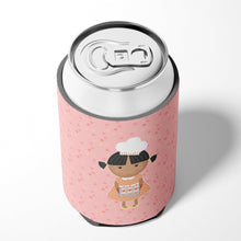 Load image into Gallery viewer, Baker African American on Pink Can or Bottle Hugger BB7278CC