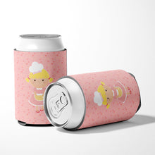 Load image into Gallery viewer, Baker Blonde on Pink Can or Bottle Hugger BB7279CC