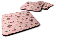 Load image into Gallery viewer, Cupcakes on Pink Foam Coaster  BB7280FC