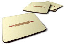 Load image into Gallery viewer, Rolling Pin on Yellow Foam Coaster  BB7286FC