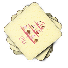 Load image into Gallery viewer, 3 Tier Cupcakes on Yellow Foam Coaster  BB7289FC