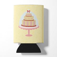 Load image into Gallery viewer, 3 Tier Cake on Yellow Can or Bottle Hugger BB7290CC