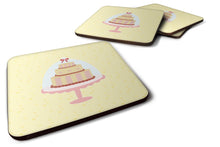 Load image into Gallery viewer, 3 Tier Cake on Yellow Foam Coaster  BB7290FC
