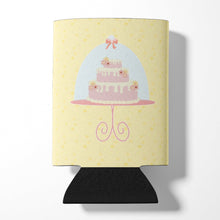 Load image into Gallery viewer, 3 Tier Cake on Yellow Can or Bottle Hugger BB7291CC
