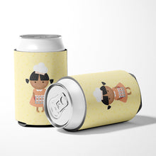 Load image into Gallery viewer, African American Baker on Yellow Can or Bottle Hugger BB7293CC