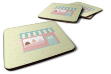 Load image into Gallery viewer, Bake Shoppe on Green Foam Coaster  BB7299FC