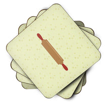 Load image into Gallery viewer, Rolling Pin on Green Foam Coaster  BB7301FC