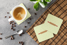 Load image into Gallery viewer, Rolling Pin on Green Foam Coaster  BB7301FC