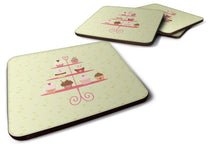 Load image into Gallery viewer, Cupcakes 3 Tier Stand on Green Foam Coaster  BB7304FC