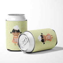 Load image into Gallery viewer, African American Baker on Green Can or Bottle Hugger BB7308CC