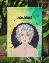 Load image into Gallery viewer, Aquarius Zodiac Sign Garden Flag - Outdoor Decorative Yard Flag BB7315GF