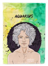Load image into Gallery viewer, Aquarius Zodiac Sign Garden Flag - Outdoor Decorative Yard Flag BB7315GF