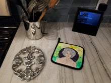 Load image into Gallery viewer, Aquarius Zodiac Sign Pot Holders - Set of 2 - Heat-Resistant Kitchen Essentials BB7315PTHD