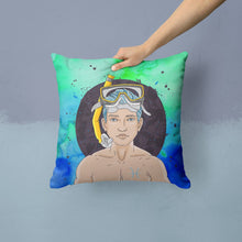 Load image into Gallery viewer, Pisces Zodiac Sign Throw Pillow - 14x14 Decorative Pillow – Art for Your Home &amp; Patio BB7316PW1414