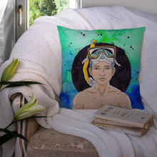 Load image into Gallery viewer, Pisces Zodiac Sign Throw Pillow - 14x14 Decorative Pillow – Art for Your Home &amp; Patio BB7316PW1414