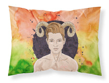 Load image into Gallery viewer, Aries Zodiac Sign Fabric Standard Pillowcase – Artistic Decorative Front, White Back BB7317PILLOWCASE