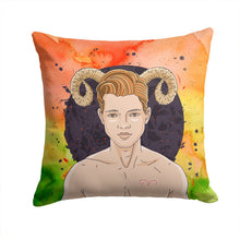 Load image into Gallery viewer, Aries Zodiac Sign Throw Pillow - 14x14 Decorative Pillow – Art for Your Home &amp; Patio BB7317PW1414