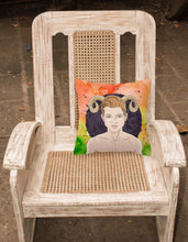 Load image into Gallery viewer, Aries Zodiac Sign Fabric Decorative Pillow BB7317PW1818