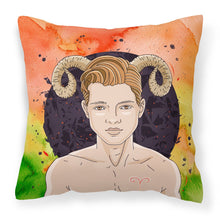 Load image into Gallery viewer, Aries Zodiac Sign Fabric Decorative Pillow BB7317PW1818