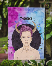 Load image into Gallery viewer, Taurus Zodiac Sign Garden Flag - Outdoor Decorative Yard Flag BB7318GF
