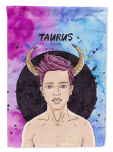 Load image into Gallery viewer, Taurus Zodiac Sign Garden Flag - Outdoor Decorative Yard Flag BB7318GF