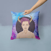 Load image into Gallery viewer, Taurus Zodiac Sign Throw Pillow - 14x14 Decorative Pillow – Art for Your Home &amp; Patio BB7318PW1414