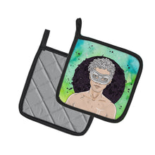 Load image into Gallery viewer, Gemini Zodiac Sign Pot Holders - Set of 2 - Heat-Resistant Kitchen Essentials BB7319PTHD