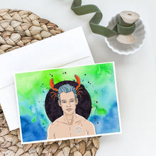 Load image into Gallery viewer, Cancer Zodiac Sign Greeting Cards -  Blank Note Cards – 8-Pack of Artist-Designed Cards with Envelopes