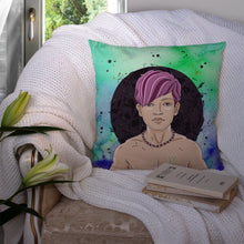 Load image into Gallery viewer, Virgo Zodiac Sign Throw Pillow - 14x14 Decorative Pillow – Art for Your Home &amp; Patio BB7322PW1414