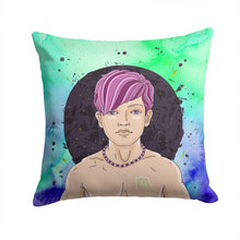 Load image into Gallery viewer, Virgo Zodiac Sign Throw Pillow - 14x14 Decorative Pillow – Art for Your Home &amp; Patio BB7322PW1414