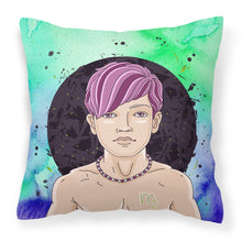 Load image into Gallery viewer, Virgo Zodiac Sign Fabric Decorative Pillow BB7322PW1818