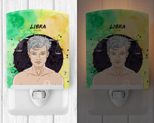 Load image into Gallery viewer, Libra Zodiac Sign Ceramic Night Light BB7323CNL