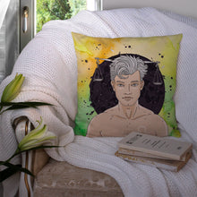 Load image into Gallery viewer, Libra Zodiac Sign Throw Pillow - 14x14 Decorative Pillow – Art for Your Home &amp; Patio BB7323PW1414