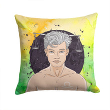 Load image into Gallery viewer, Libra Zodiac Sign Throw Pillow - 14x14 Decorative Pillow – Art for Your Home &amp; Patio BB7323PW1414