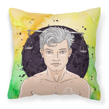 Load image into Gallery viewer, Libra Zodiac Sign Fabric Decorative Pillow BB7323PW1818