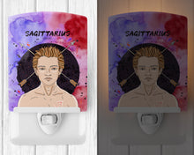 Load image into Gallery viewer, Sagittarius Zodiac Sign Ceramic Night Light BB7325CNL