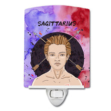 Load image into Gallery viewer, Sagittarius Zodiac Sign Ceramic Night Light BB7325CNL