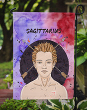 Load image into Gallery viewer, Sagittarius Zodiac Sign Garden Flag - Outdoor Decorative Yard Flag BB7325GF
