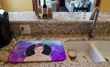 Load image into Gallery viewer, Capricorn Zodiac Sign Dish Drying Mat – Absorbent, Artistic Kitchen Essentials BB7326DDM