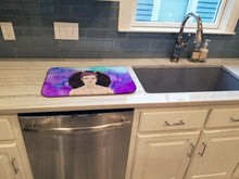 Load image into Gallery viewer, Capricorn Zodiac Sign Dish Drying Mat – Absorbent, Artistic Kitchen Essentials BB7326DDM