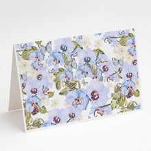 Load image into Gallery viewer, Orchids Greeting Cards -  Blank Note Cards – 8-Pack of Artist-Designed Cards with Envelopes