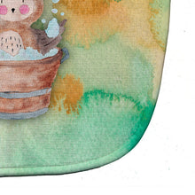 Load image into Gallery viewer, Owl Bathing Watercolor Baby Bib BB7342BIB