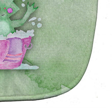 Load image into Gallery viewer, Frog Bathing Watercolor Baby Bib BB7343BIB
