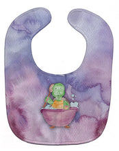 Load image into Gallery viewer, Turtle Bathing Watercolor Baby Bib BB7344BIB