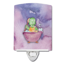 Load image into Gallery viewer, Turtle Bathing Watercolor Ceramic Night Light BB7344CNL