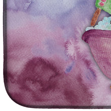Load image into Gallery viewer, Turtle Bathing Watercolor Dish Drying Mat – Absorbent, Artistic Kitchen Essentials BB7344DDM