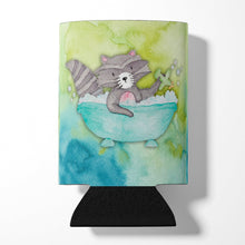 Load image into Gallery viewer, Raccoon Bathing Watercolor Can or Bottle Hugger BB7345CC